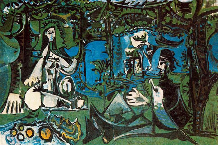 Pablo Picasso Luncheon On The Grass Dejeuner Sur L'Herbe